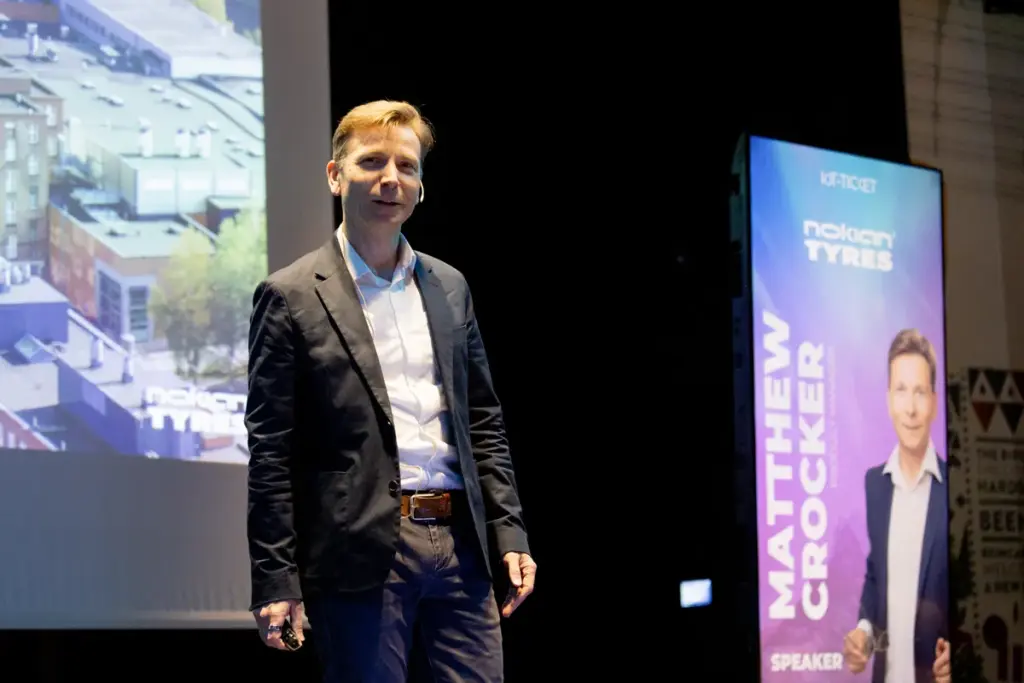 Matthew Crocker of Nokian Tyres