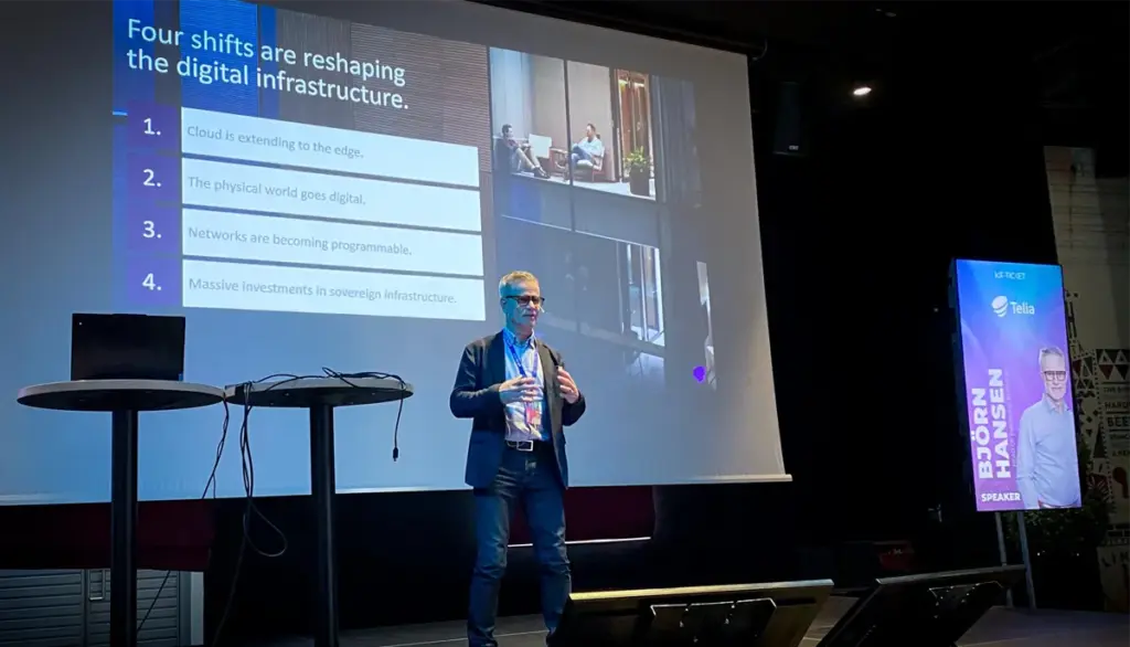 Björn Hansen of Telia Sweden